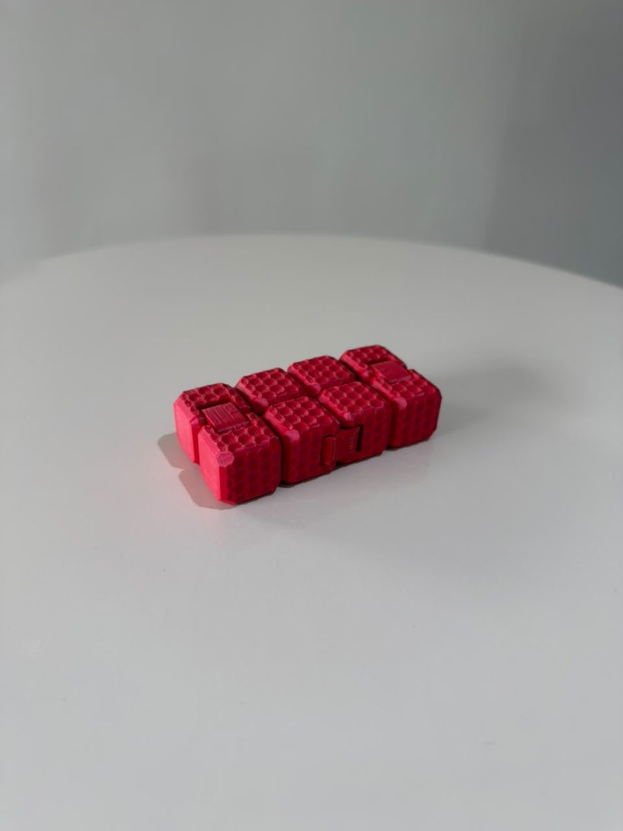 CUBO SENSORIAL VERMELHO