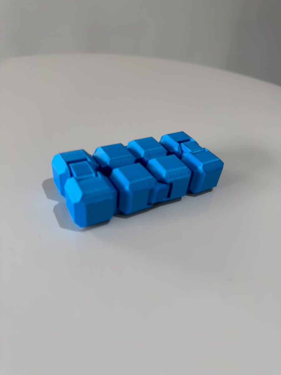 CUBO SENSORIAL AZUL
