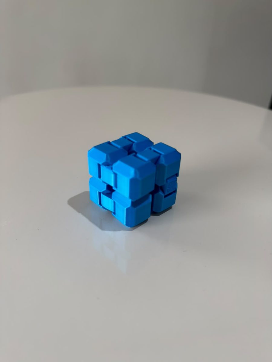CUBO SENSORIAL AZUL