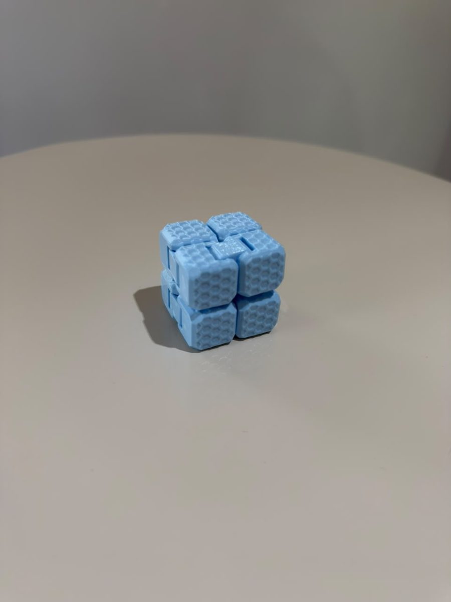CUBO SENSORIAL AZUL PASTEL
