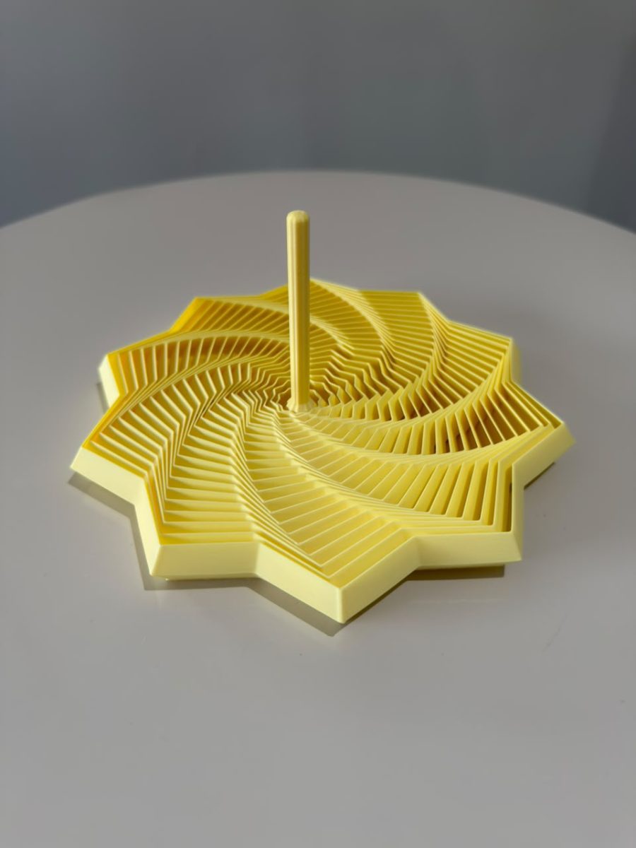 ESTRELA SENSORIAL AMARELO PASTEL