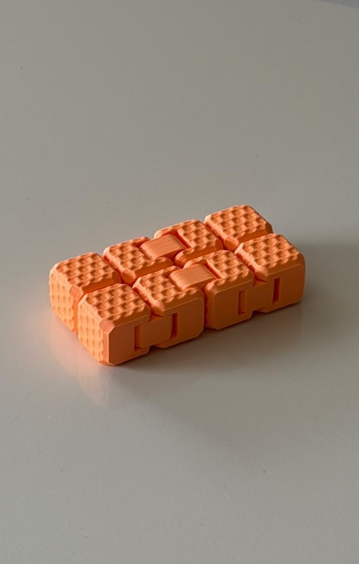 CUBO SENSORIAL LARANJADO
