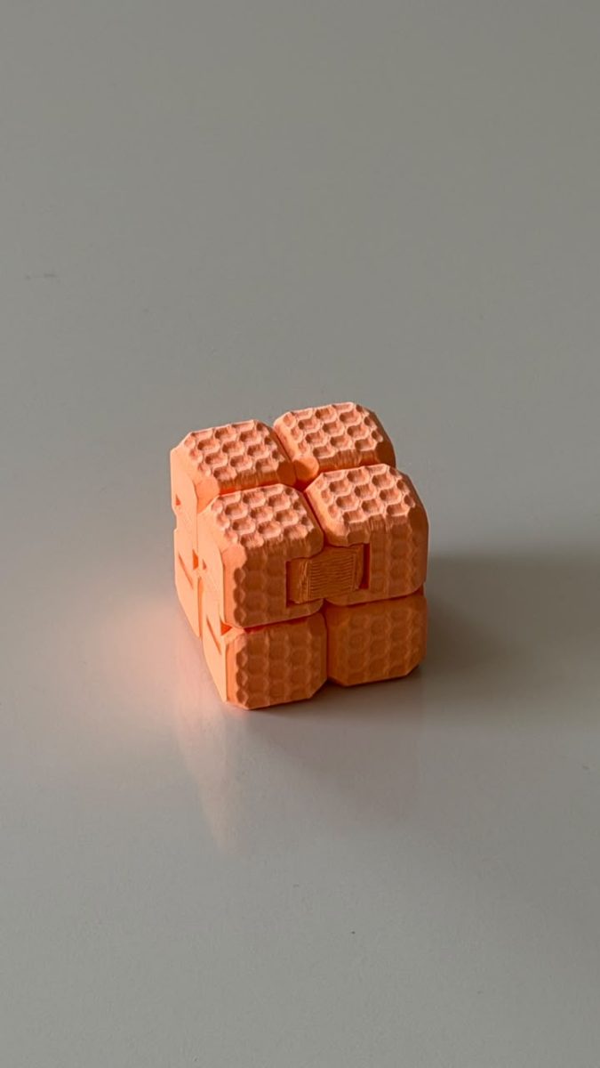 CUBO SENSORIAL LARANJADO